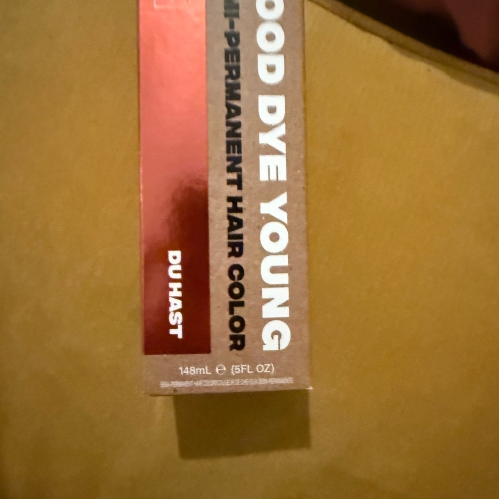 BRAND NEW Good Dye Young Semi-Permanent Hair Color DU HAST - ROSE GOLD color